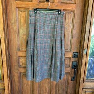 Pendleton Vintage wool skirt